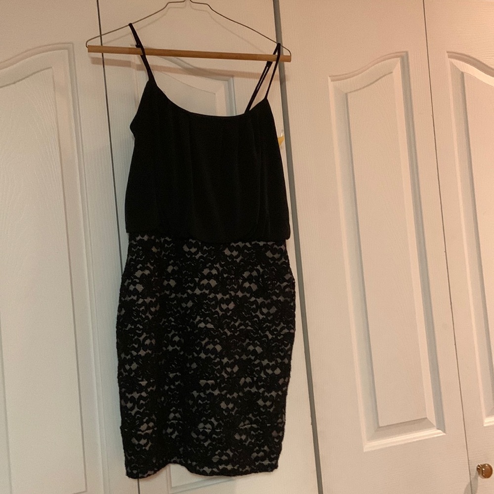 Black Spaghetti strap dress